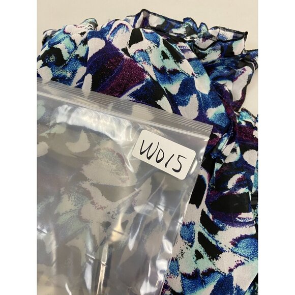 Torrid Mini Chiffon Ruffle Dress Sleeveless Multicolor Size 2X vacation Flowy - Picture 9 of 15